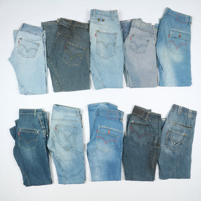 Levis Engineered vintage anni 2000 box da 36pz jeans antiform twister donna