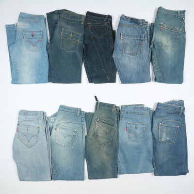 Levis Engineered vintage anni 2000 box da 35pz jeans antiform twister donna