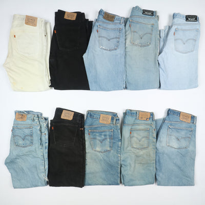 Levi's Orange Tab vintage stock da 33 pz vita alta uomo donna anni 80/90'