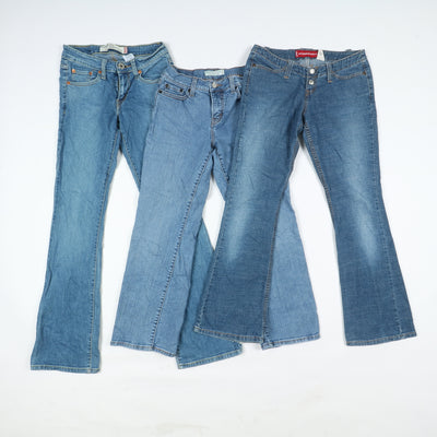 Levis vintage zampa donna box da 35pz Levi's jeans bootcut grado A+B