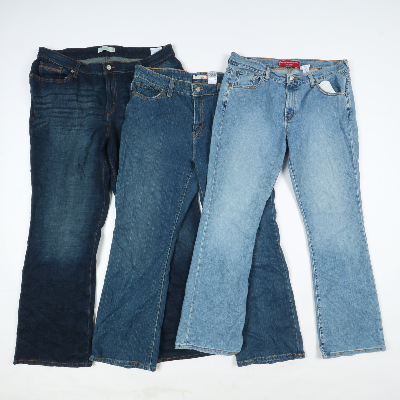 Levis vintage zampa donna box da 35pz Levi's jeans bootcut grado A+B