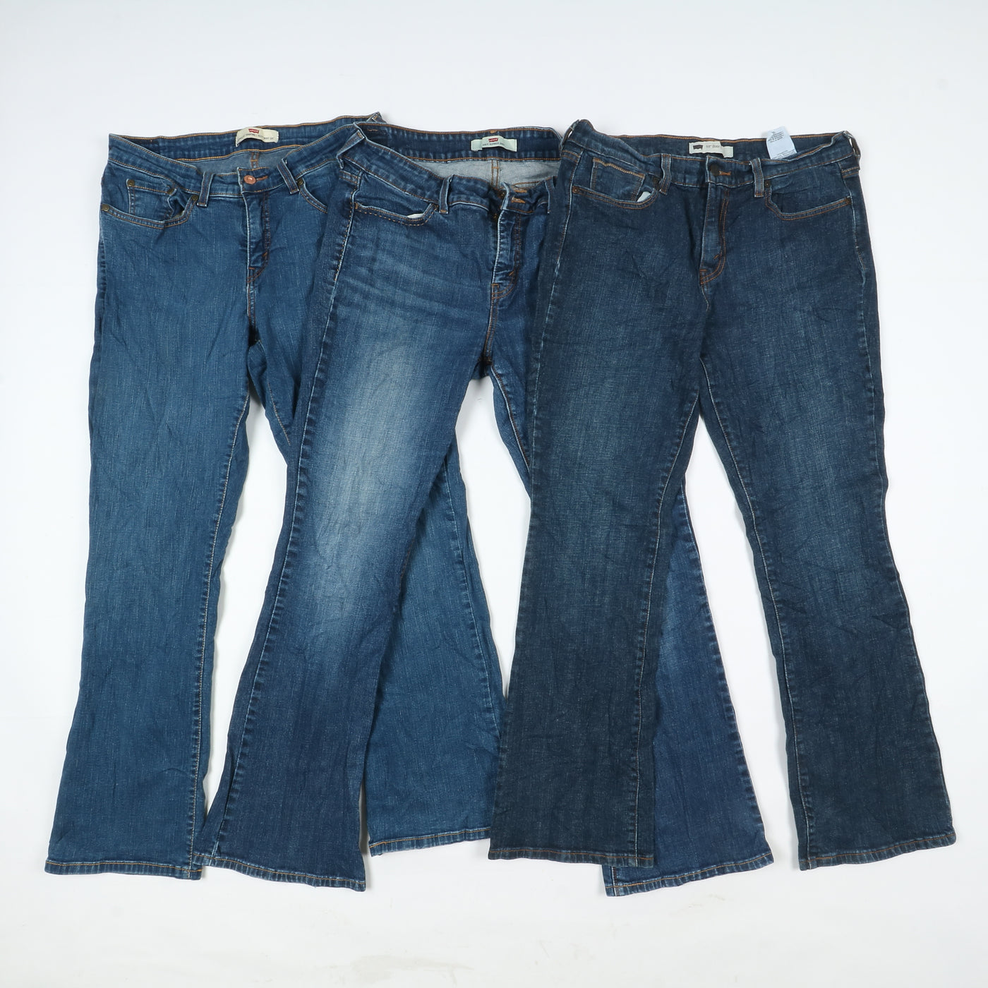 Levis vintage zampa donna box da 35pz Levi's jeans bootcut grado A+B