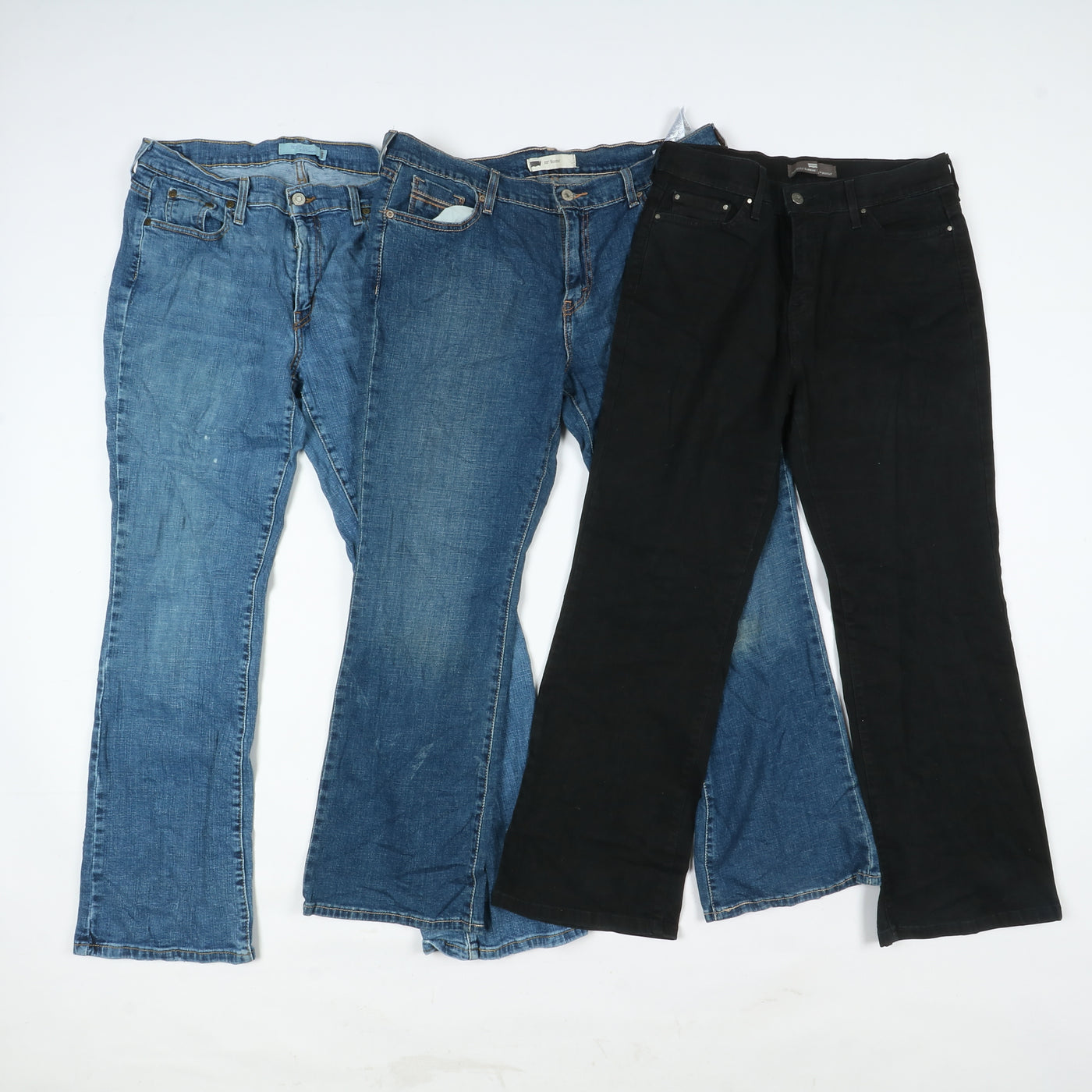 Levis vintage zampa donna box da 35pz Levi's jeans bootcut grado A+B