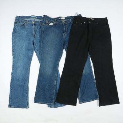 Levis vintage zampa donna box da 35pz Levi's jeans bootcut grado A+B