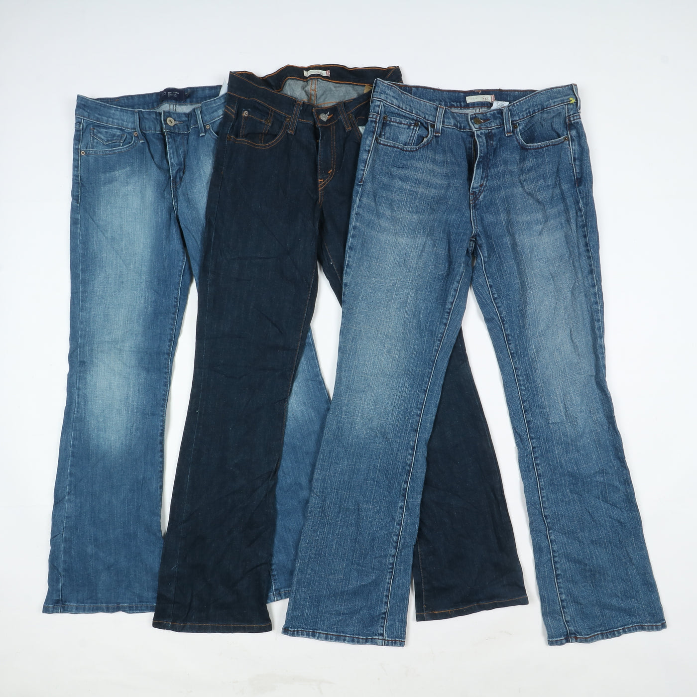 Levis vintage zampa donna box da 35pz Levi's jeans bootcut grado A+B