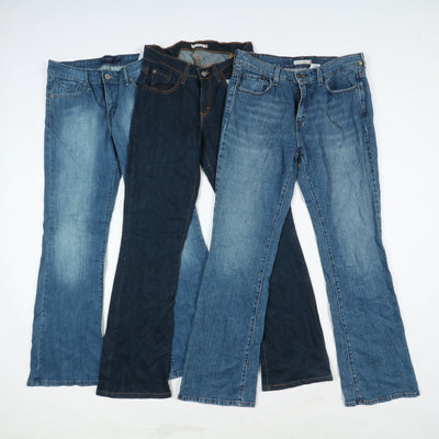 Levis vintage zampa donna box da 35pz Levi's jeans bootcut grado A+B