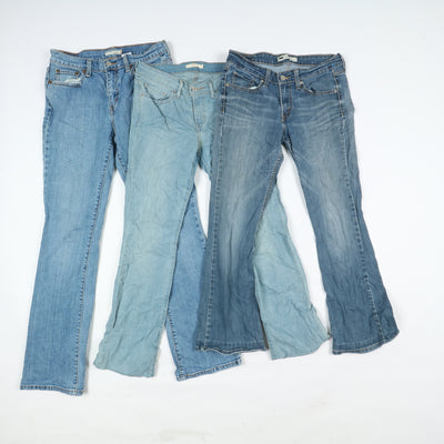 Levis vintage zampa donna box da 35pz Levi's jeans bootcut grado A+B