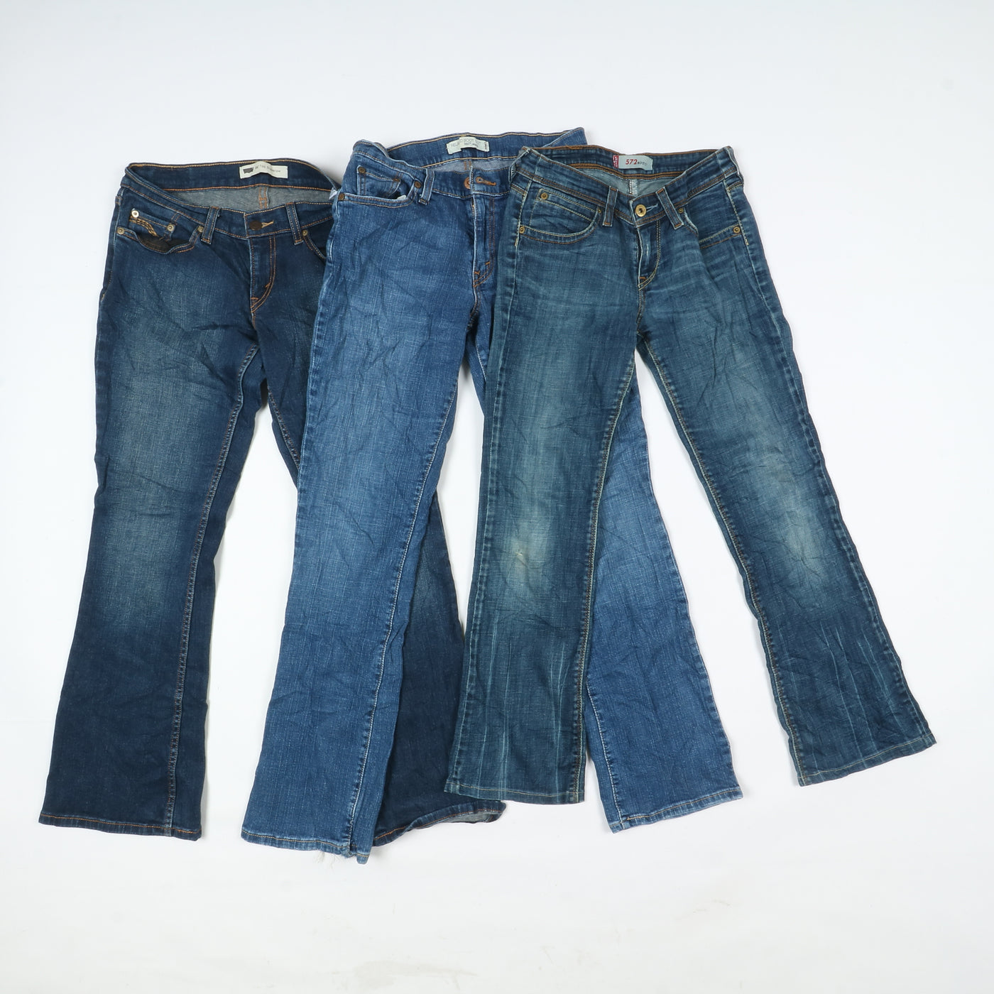 Levis vintage zampa donna box da 35pz Levi's jeans bootcut grado A+B