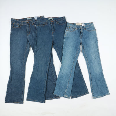Levis vintage zampa donna box da 35pz Levi's jeans bootcut grado A+B