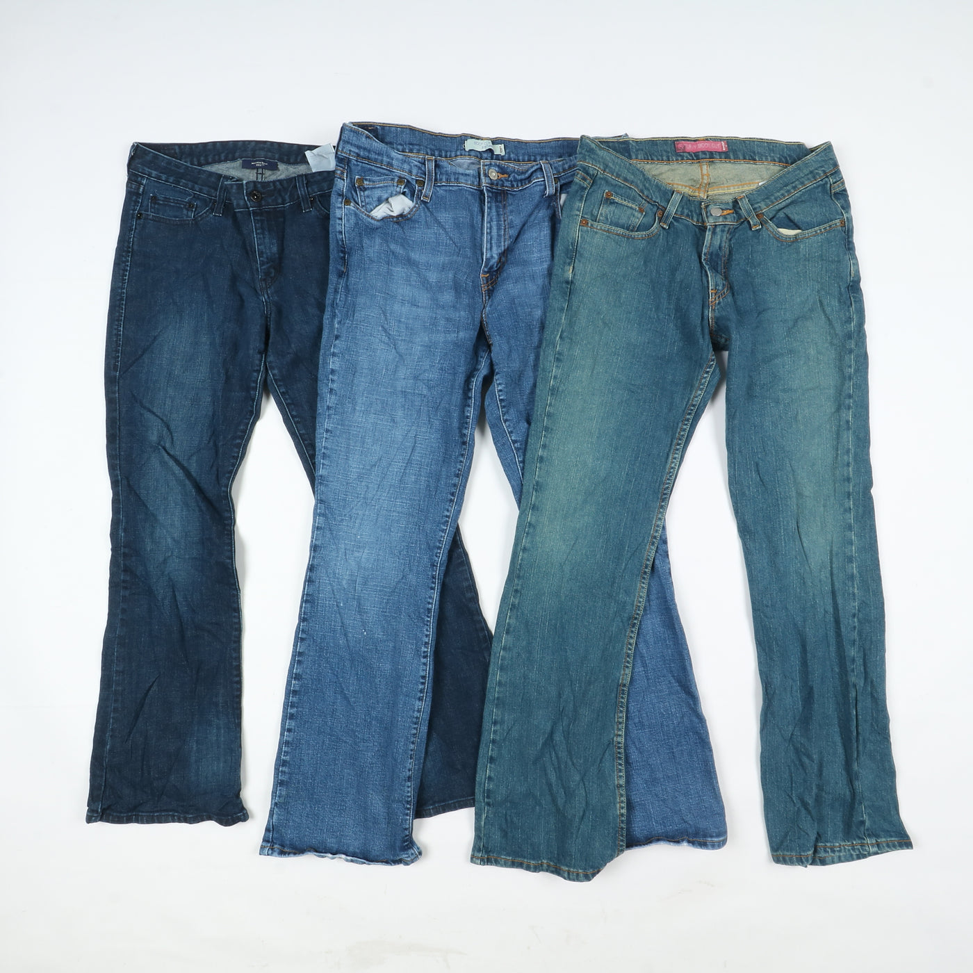 Levis vintage zampa donna box da 35pz Levi's jeans bootcut grado A+B