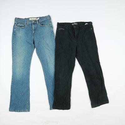 Levis vintage zampa donna box da 35pz Levi's jeans bootcut grado A+B