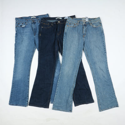 Levis vintage zampa donna box da 35pz Levi's jeans bootcut grado A+B