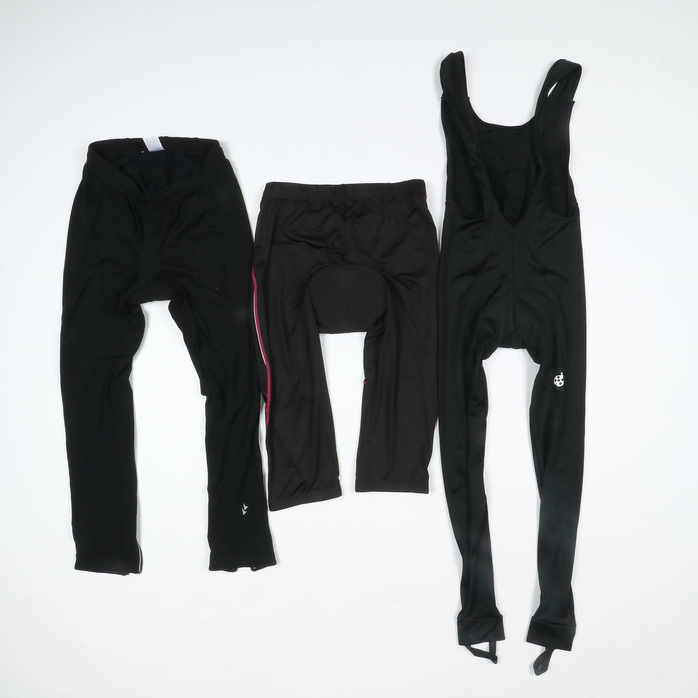 Stock 20kg pantaloncini, pantaloni e tute vintage da ciclismo bici MTB circa 112pz