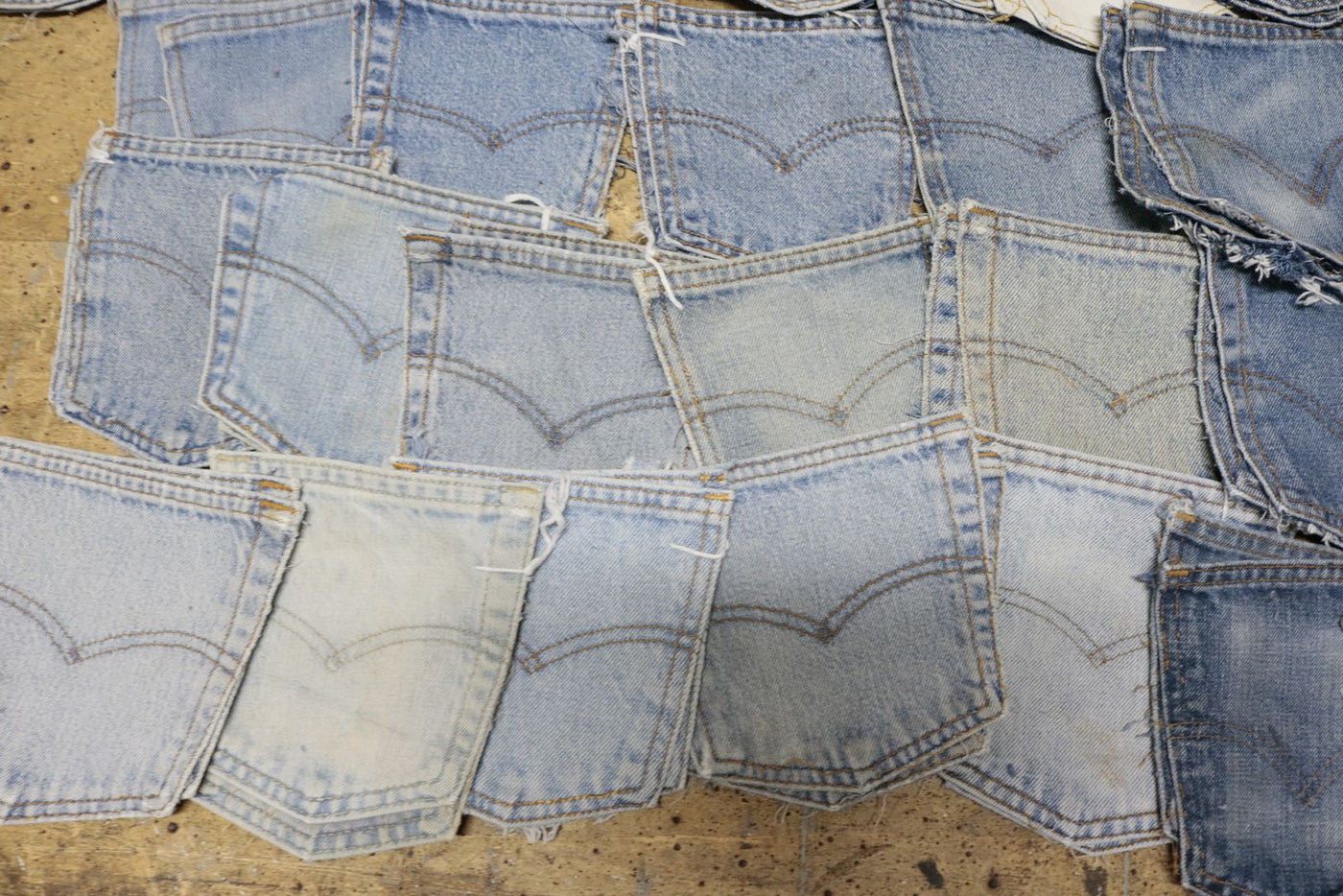 Levi's tasche in jeans denim per applicazioni 100pz custom Levis