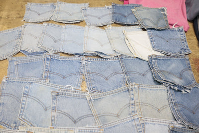 Levi's tasche in jeans denim per applicazioni 100pz custom Levis